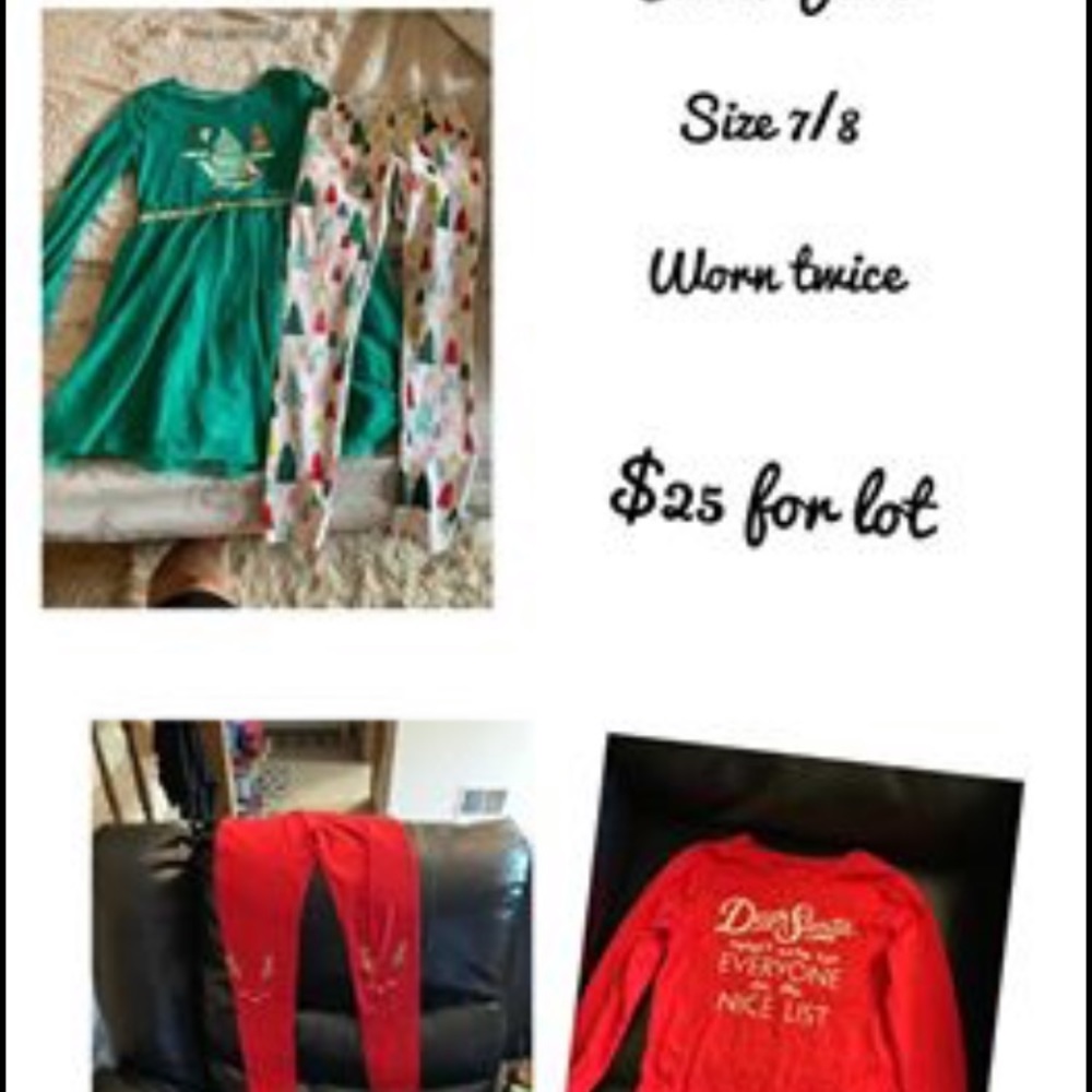 Girls Christmas clothes